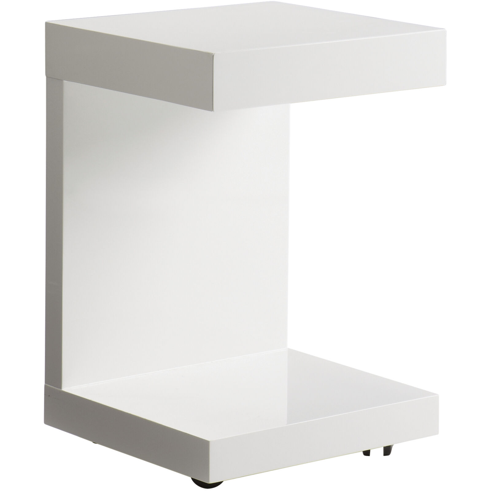 Bachelor 23.5 X 16 inch High Gloss White End Table